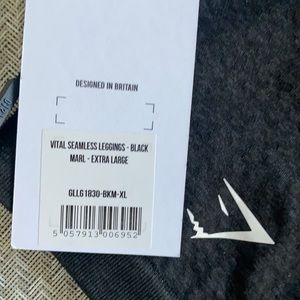NWT Gymshark vital seamless leggings